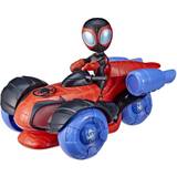 Superhjältar Leksaksfordon Hasbro Marvel Spidey & His Amazing Friends Glow Tech Techno Racer
