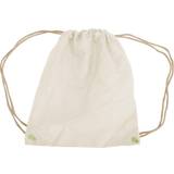 Beige Gymnastikpåsar Westford Mill Gymsack Bag 2-pack - Natural