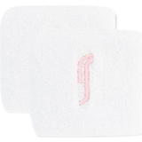 Herr - Nylon Svettband RS Classic Wristband 2-pack - White/Pink