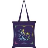 Lila Tygkassar Grindstore Boss Witch Tote Bag - Purple