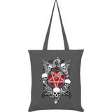 Grindstore Infernal Pentagram Tote Bag - Grey