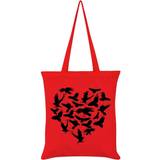 Grindstore Raven Heart Tote Bag - Red/Black
