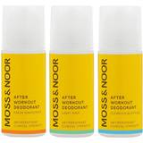 Deodoranter Moss & Noor After Workout Deo Roll-on Mixed 60ml 3-pack