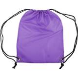 Nylon Gymnastikpåsar Shugon Stafford Plain Drawstring Tote Bag - Purple