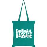 Gröna Tygkassar Grindstore Emotional Baggage Tote Bag - Emerald Green