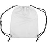 Nylon Gymnastikpåsar Shugon Stafford Plain Drawstring Tote Bag 2-pack - White