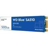 Western Digital S-ATA 6Gb/s - SSDs Hårddiskar Western Digital Blue WDS500G3B0B 500GB
