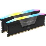 RAM minnen Corsair Vengeance RGB Black DDR5 5200MHz 2x16GB (CMH32GX5M2B5200C40)