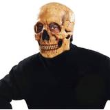 Beige Maskeradkläder BigBuy Carnival Skull Halloween Mask