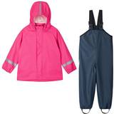 Reima Tihku Kid's Rain Outfit - Candy Pink (513103A-4410)