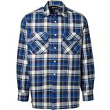 ID Skjortor ID Leaf Lumberjack Shirt - Royal Blue