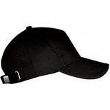 Sols Long Beach Cap Unisex - Black