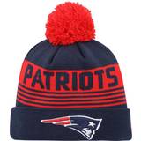 New England Patriots Mössor New Era New England Patriots Proof Cuffed Knit Beanies with Pom
