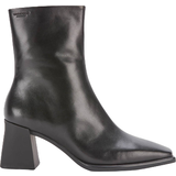 Hög klack Kängor & Boots Vagabond Hedda Leather Heeled Boots - Black