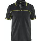 Blåkläder Polo Shirt - Black/Hi-Vis Yellow