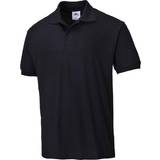 Portwest Herr T-shirts Portwest B210 Naples Polo Shirt - Black