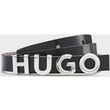 Hugo Boss Vita Accessoarer Hugo Boss Zula Belt 1.5cm Womens