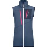 Ortovox Fleece Kläder Ortovox Women's Fleece Grid Vest Merino vest L