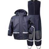 Barnkläder Didriksons Boardman Kid's Rain Set - Navy (503968-039)