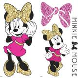 Musse Pigg Tavlor & Posters RoomMates Disney Minnie Mouse Giant Peel & Stick Wall Decals with Glitter