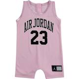 Ärmlösa Jumpsuits Barnkläder Nike Infant Jordan Jersey Romper - Pink Foam (556169-A9)