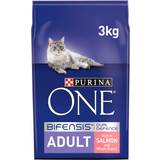 Purina ONE Katter - Torrfoder Husdjur Purina ONE Adult Cat Salmon & Whole Grain 3kg