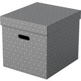 Kontorsmaterial Esselte Hemförvaringsbox Large, 3-pack, grå