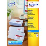 Kontorsmaterial Avery J8160-100 Adressetiketter 63,5 x 38,1mm (2 100st)