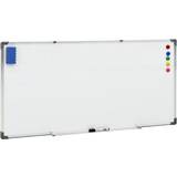 Magnetisk whiteboard vidaXL Magnetisk whiteboard vit 110x60 cm stål