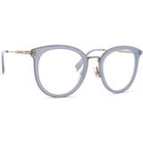 Blåa - rektangulära Glasögon & Läsglasögon Marc Jacobs MJ1055 R3T Blue ONE SIZE