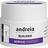 Guld Byggeléer Andreia Builder Acrylic Powder Clear 35g