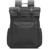 V7 Svarta Väskor V7 Elite Roll top Canvas Backpack 16"