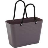 Hinza väska liten Hinza Shopping Bag Small (Green Plastic) - Plum