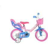 Plastleksaker Springcyklar Dino Peppa Pig Bicycle 12"