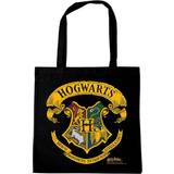 Svarta Handväskor Logoshirt Harry Potter Baumwolltasche Hogwarts Wappen