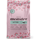 Monster Katter - Äpplen Husdjur Monster Grain Free Chicken & Turkey Kitten 2kg