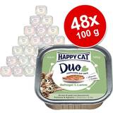 Happy Cat Supreme Husdjur Happy Cat Supreme Duo Meny Paté on Nibbles with Poultry Salmo