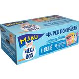 Katter - Nötkött Husdjur Mjau Megabox Portion Bags in Gel 48x85g