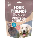 Four Friends Hundar Husdjur Four Friends Snacks Venison & Turkey hundgodis