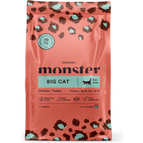 Monster Katter - Vitamin D Husdjur Monster Big Cat Original Chicken & Turkey Torrfoder 6