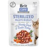 Brit Care Katter Husdjur Brit Care Cat Pouch Fillets in Jelly with Duck&Turkey