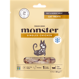Monster Lever Husdjur Monster Cat Treats Freeze Dried Chicken 40