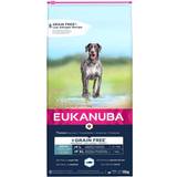 Eukanuba Grisar Husdjur Eukanuba Grain Free Adult Large Dogs Salmon 12kg