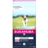 Eukanuba Hundar - Ärtor Husdjur Eukanuba Grain Free Puppy & Junior Small/Medium Dog Food 12kg