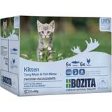 Husdjur Bozita Kitten Multibox Meat & Fish 12x85g