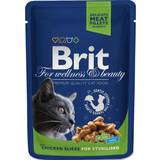 Brit Premium Husdjur Brit Premium Cat Pouch Sterilised Chicken 100g