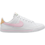 Nike Racketsportskor Barnskor Nike Court Legacy GS - White/Sesame/Honeydew/Pink Foam