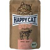 Happy Cat Katter - Kosttillskott Husdjur Happy Cat All Meat Bio Organic Beef Pouch 85g