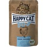 Happy Cat Katter - Våtfoder Husdjur Happy Cat All Meat Bio Organic Chicken Pouch 85g