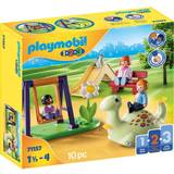 Playmobil lekplats leksaker Playmobil Legeplads 1-2-3 Byggesæt 71157